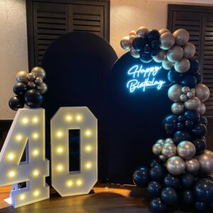 40th birthday party 🥳 balloons by…