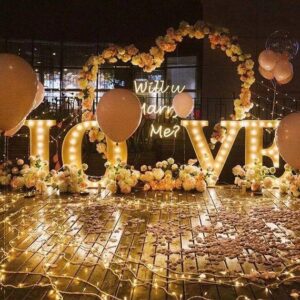 Metal Heart Wedding Arch Backdrop Balloons Arch Flower Arch Ceremony Arch customizable Size - Etsy Australia